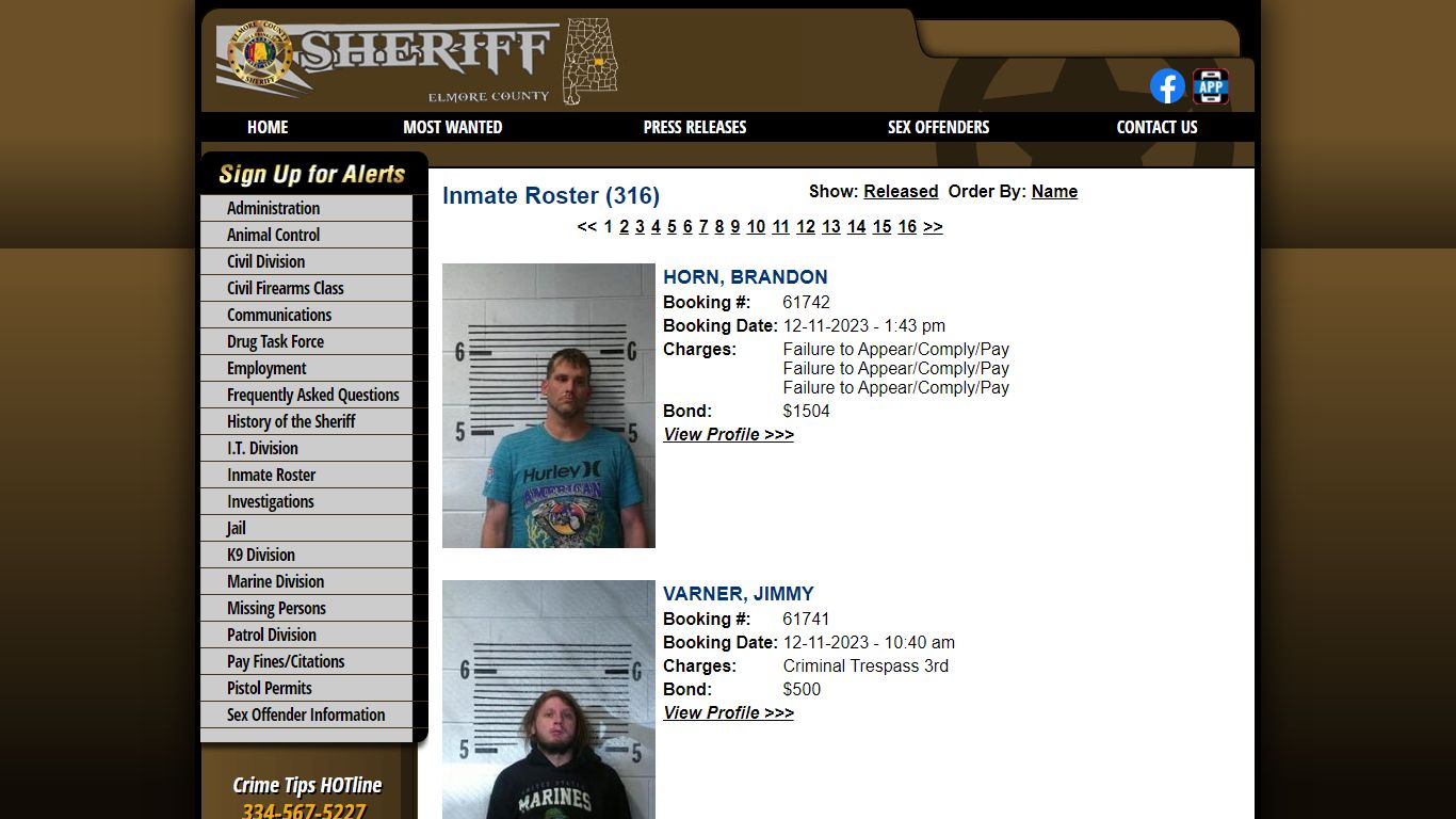 Inmate Roster - Current Inmates Booking Date Descending - Elmore County ...