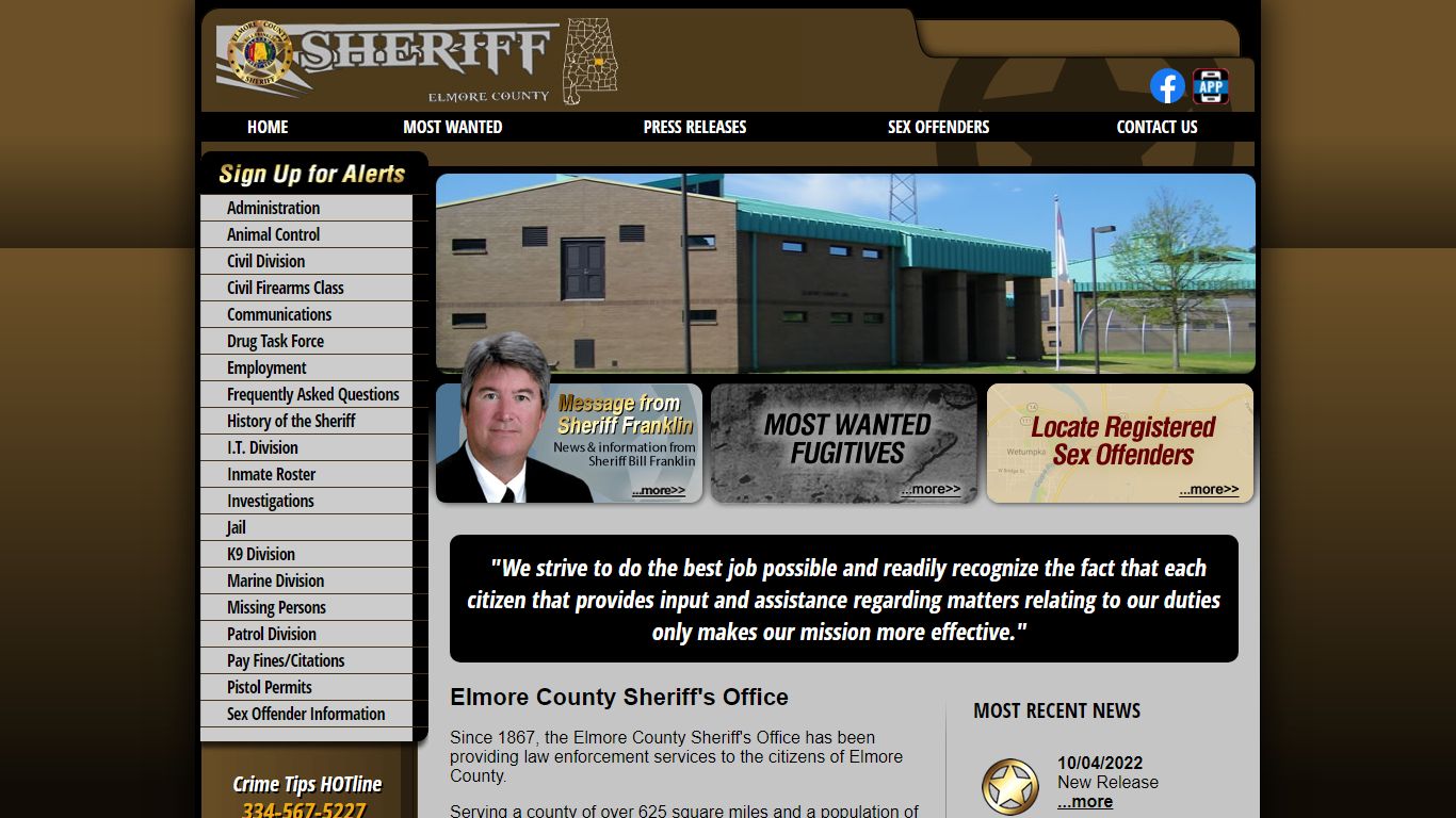 Inmate Roster - Page 6 Current Inmates - Elmore County AL Sheriff's Office
